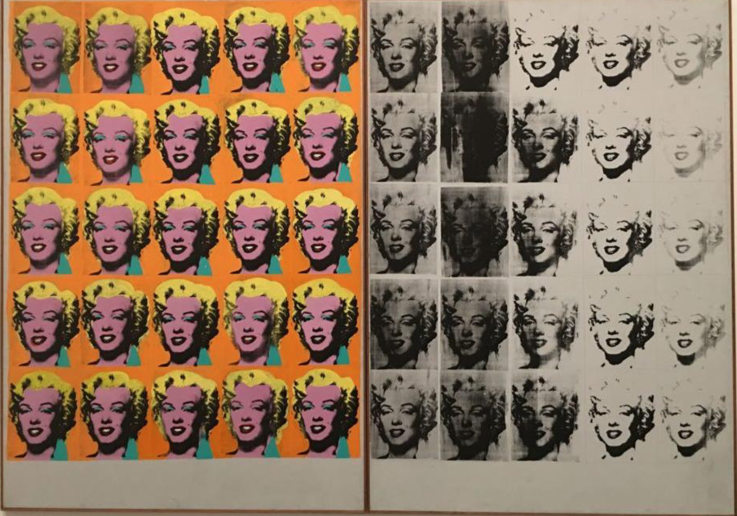 <p>Marilyn Diptych</p>