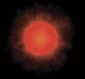 <ol><li><p><span style="background-color: transparent;">When there is no more hydrogen left in the core</span></p><ol><li><p><span style="background-color: transparent;"><strong><u>Once hydrogen fusion stops in the core, the star gets off the main sequence</u></strong></span></p></li><li><p><span style="background-color: transparent;"><strong>Once a star leaves the main sequence, it can no longer do the solar thermostat thing</strong></span></p></li></ol></li><li><p><span style="background-color: transparent;">So the core shrinks and heats, and contains <strong>helium</strong> because it's the product of fusion</span></p></li><li><p><span style="background-color: transparent;">Because gravity shrinks both the <strong>helium core</strong> and then surrounding shell of hydrogen (makes it hotter), hydrogen shell begins <strong>hydrogen shell fusion</strong> around the inert(non-fusing) helium core</span></p></li><li><p><span style="background-color: transparent;">Fusion is happening in the hydrogen shell, which is thinner than the core, so there is a higher nuclear reaction rate so the <strong>radius inflates due to this increased energy output</strong></span></p></li><li><p><span style="background-color: transparent;"><strong>Luminosity increases because the core thermostat is broken— the increasing fusion rate in the shell does not stop the core from contracting</strong></span></p></li></ol><p></p>