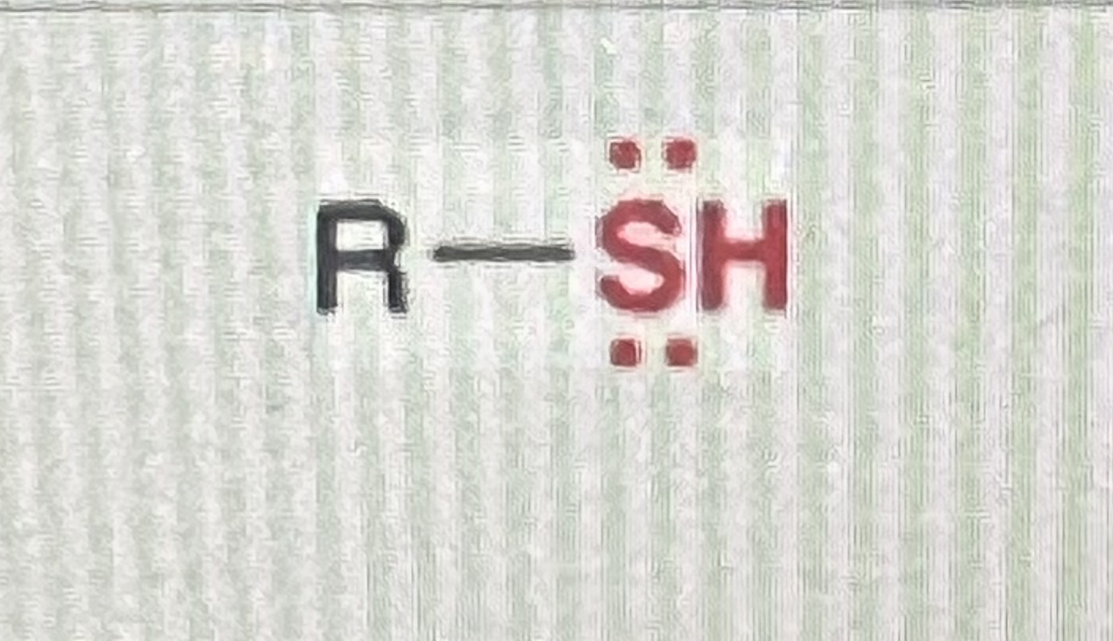 <p>generic structure: R-SH</p><p>(R=alkyl)</p><p>-similar to alcohol, replaces OH with SH</p>