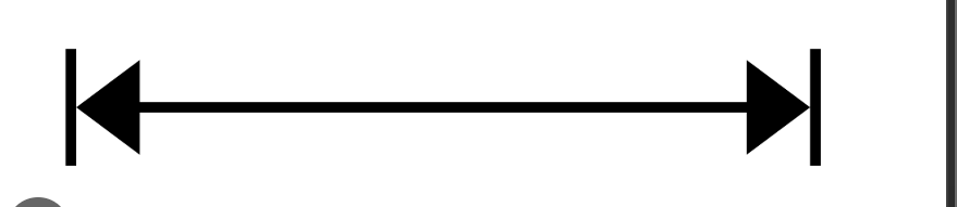 <p>lightweight solid lines used to indicate the surface or edge of an object being measured</p>