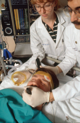 <p>Electrically induced seizure used for the treatment of severe depression</p><p></p>