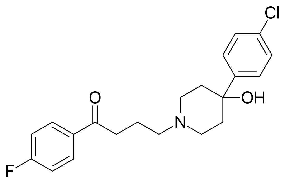 <p>Haloperidol - how many H bond acceptors + H bond donors does it have?</p>