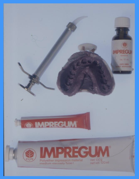 <p>what is a polyether impression material made up of </p>