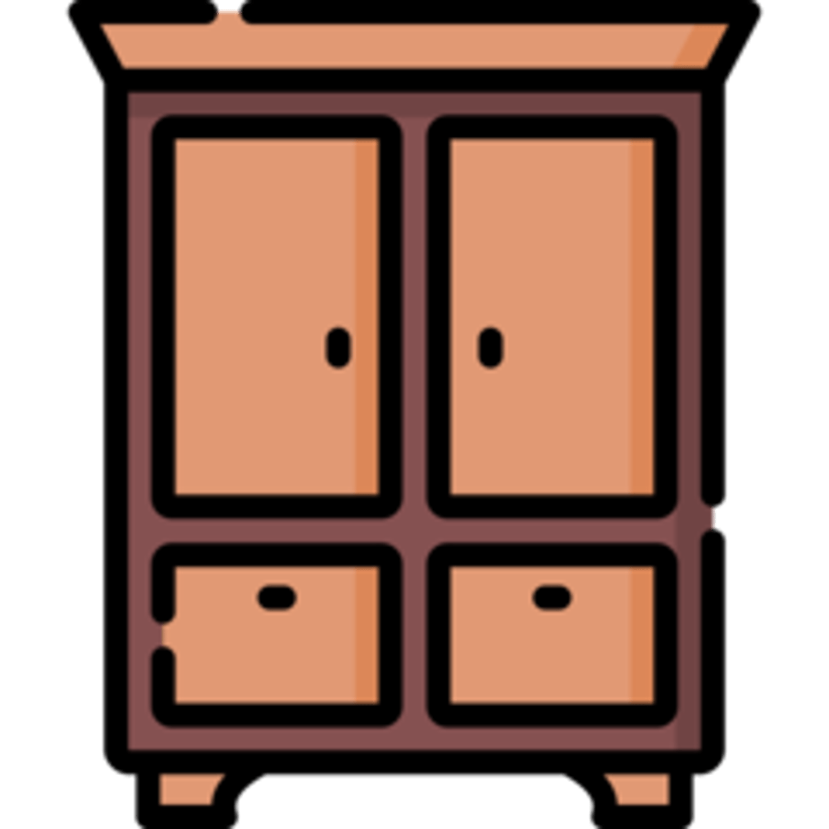 <p>(D, CH): der Schrank, ⸚e</p><p>(A, CH): der Kasten, -/⸚</p><p>(Die Handtücher liegen im Schrank.)</p><p>(The towels are in the cupboard.)</p>