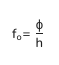 <p>where-</p><p>the f is the threshold frequency in hz required for electrons to be emitted</p><p>the o is the work function in joules (minimum photon energy)</p><p>h is planck’s constant</p>