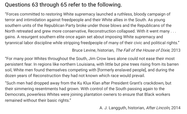 <p>Which of the following claims is supported by the arguments made by both Levine and Langguth?</p>