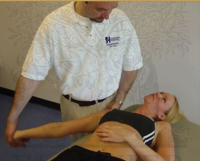 <p><span><strong>Purpose:</strong> To assess the <strong>median nerve, axillary nerve, musculocutaneous nerve&nbsp;</strong>as the source of shoulder arm pain</span></p><p class="Paragraph WhiteSpaceCollapse SCXP151082765 BCX0" style="text-align: left"><span><strong>Test Position:</strong> The client is in a <strong>supine </strong>position, <strong>(RMT standing face to the caudal end)</strong>​</span></p><p class="Paragraph WhiteSpaceCollapse SCXP151082765 BCX0" style="text-align: left"><span><strong>Performing the Test:</strong>​</span></p><ol><li><p class="Paragraph WhiteSpaceCollapse SCXP151082765 BCX0" style="text-align: left"><span>Depress the client's shoulder and abduct the humerus to 10 degrees.​</span></p></li><li><p class="Paragraph WhiteSpaceCollapse SCXP151082765 BCX0" style="text-align: left"><span>Slowly Extend the arm to 10 degrees below the coronal plane and with external rotation along. ​</span></p></li><li><p class="Paragraph WhiteSpaceCollapse SCXP151082765 BCX0" style="text-align: left"><span>Slowly extend the wrist and fingers.​</span></p></li><li><p class="Paragraph WhiteSpaceCollapse SCXP151082765 BCX0" style="text-align: left"><span>Fully supinate the forearm and extend the elbow.&nbsp;Feel tightness in the shoulder, elbow and tingling in the finger is a normal response.​​</span></p></li></ol><p class="Paragraph WhiteSpaceCollapse SCXP151082765 BCX0" style="text-align: left"><span><strong>Result:</strong>​</span></p><p class="Paragraph WhiteSpaceCollapse SCXP151082765 BCX0" style="text-align: left"><span>&nbsp; -&nbsp; A <strong>positive </strong>test is reproduction of the client’s original symptoms.​</span></p>