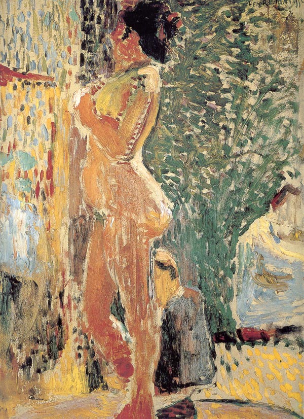 <p>Matisse, Study of a Nude, 1897, Oil on canvas, 65 × 50 cm</p>