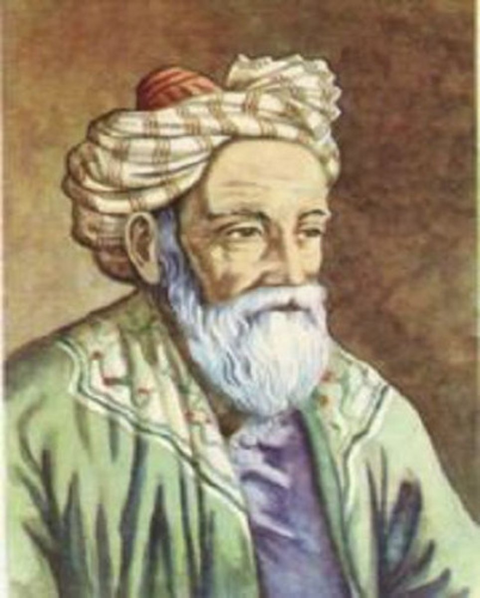 <p>Famous Sufi poet who wrote the Rubaiyat</p>