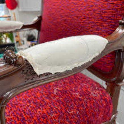 <p>What do you call a <strong>padded armrest?</strong></p>