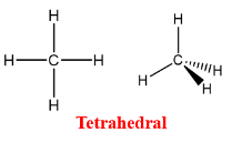 <p>Similar to a trigonal pyramidal but no lone pairs and exact same shape. </p><p>Formula = AX4E0  </p>