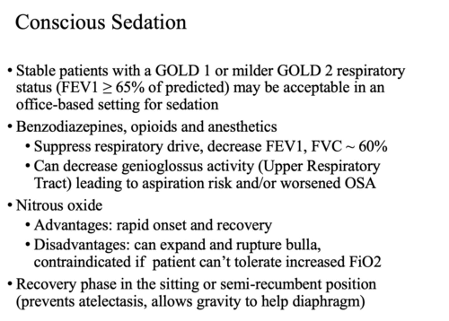 <p>Decreases function of upper airway muscles</p>
