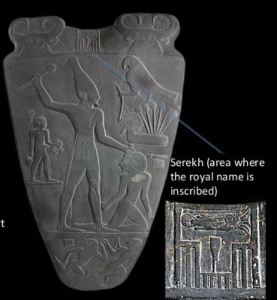 <p>Representation in which part of a figure is shown in profile and another part of the same figure is show frontally </p>