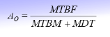 <ul><li><p>MTBM-Mean time Between Maintenance</p></li><li><p>MTD- Mean Downtime</p></li></ul>