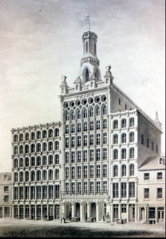 <p><span style="font-family: Arial; font-size: 21px;">(a) Name:</span></p><p><span style="font-family: Arial; font-size: 21px;">(b) Architect(s):</span></p><p><span style="font-family: Arial; font-size: 21px;">(c) Place:</span></p><p><span style="font-family: Arial; font-size: 21px;">(d) Date:</span></p><p><span style="font-family: Arial; font-size: 21px;">(e) Client:</span></p>