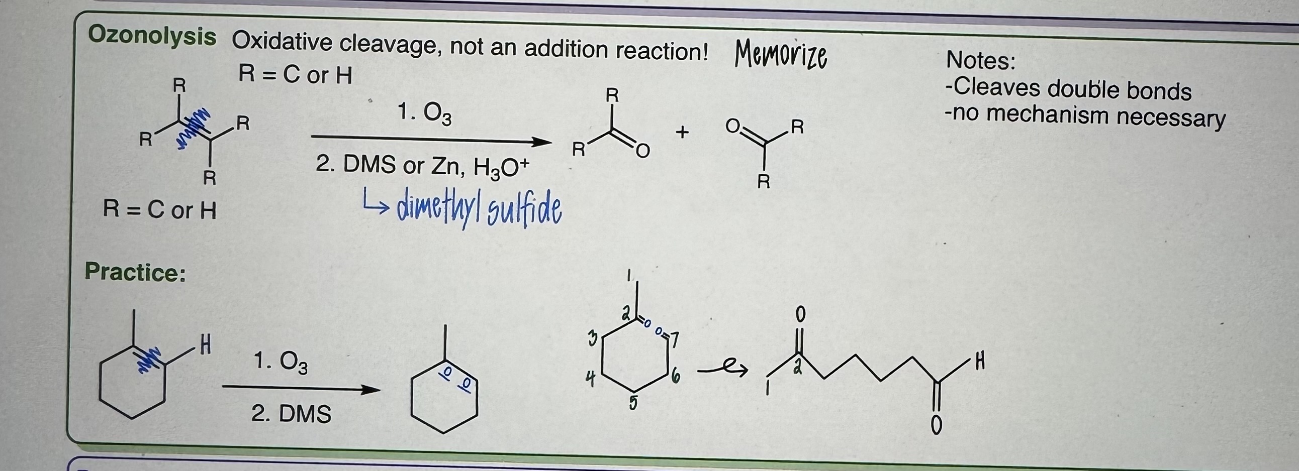 <p>Ozonolysis</p>