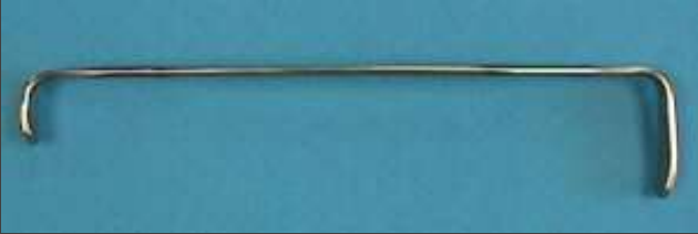 <p>(manual) is used to retract shallow or superficial incisions. Other names: USA, US Army. </p>