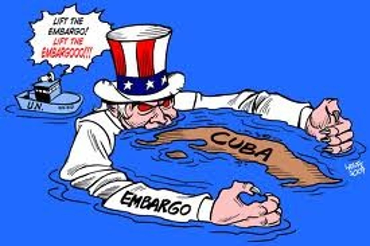 <p>(n) an official ban on trade or other commercial activity with a particular country.</p>