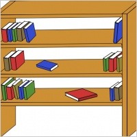 <p>objet sur lequel on peut mettre des livres ou d&apos;autres affaires</p>