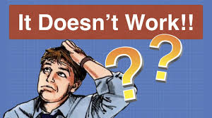 <p>it won’t work</p>
