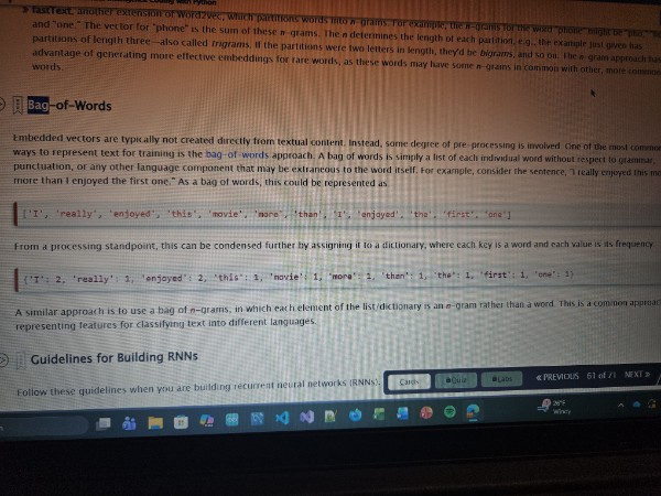 <p>An approach to representing textual content as as list of individual words, irrespective of other language components like grammar and punctuation.</p>