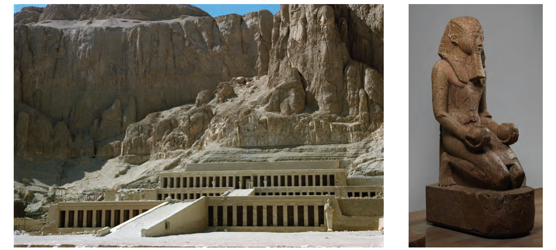 <p>mortuary temple of hatshepsut</p>