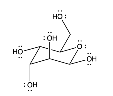 <p><span>Which statement best describes the physical properties of the following sugar?</span></p><p><span>-</span>low solubility in water and large dipole moment</p><p>- high boiling point and hydrophobic</p><p>-large dipole moment and no hydrogen bonding</p><p>-low melting point and large dipole moment</p><p>&nbsp;-high melting point and high solubility in water</p>