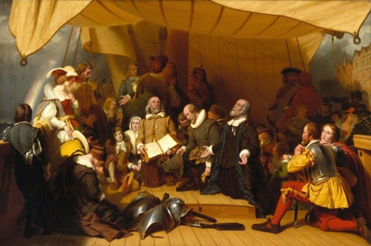 <p>A prominent leader of the Pilgrims and a key figure in early American history.</p>