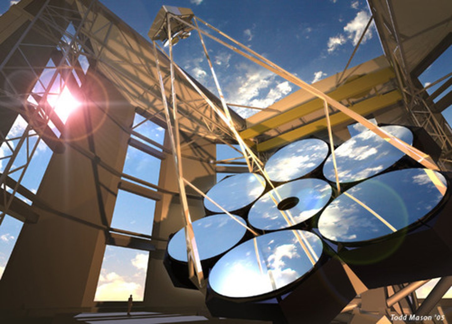 <p>What next-generation telescope with 7 huge mirrors is being built in Chile?</p>