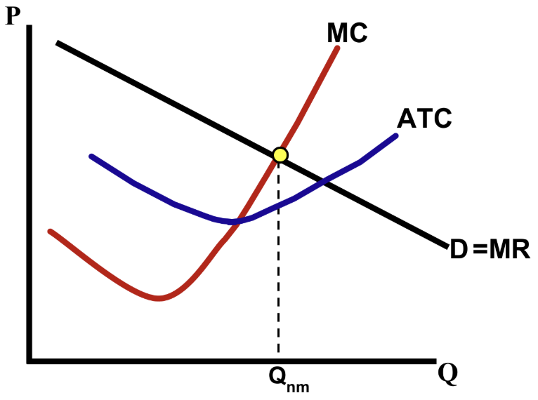 <p>What is the relationship between marginal revenue and price in <strong>price-discriminating</strong> monopolies?</p>