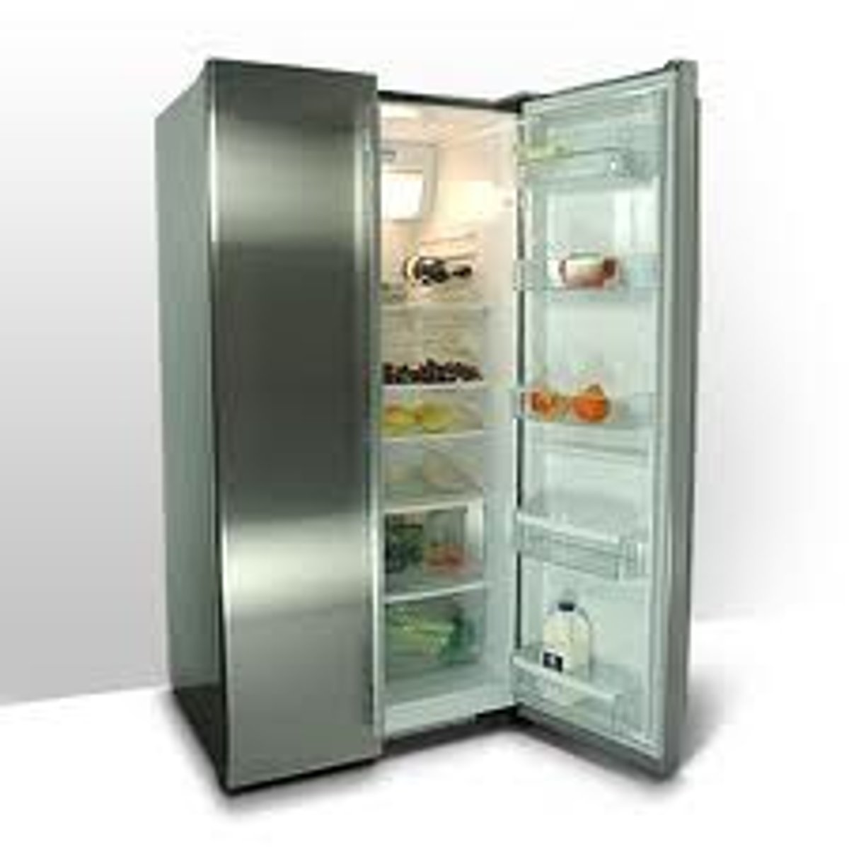<p>the refridgerator</p>
