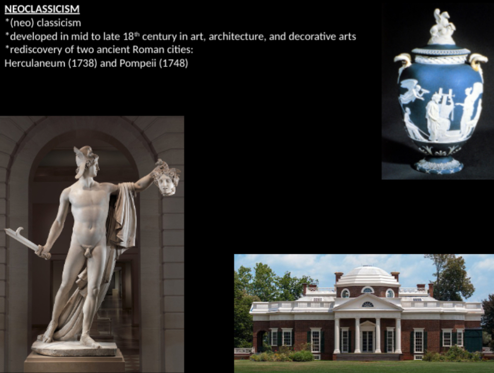 <p>Neoclassicism </p>