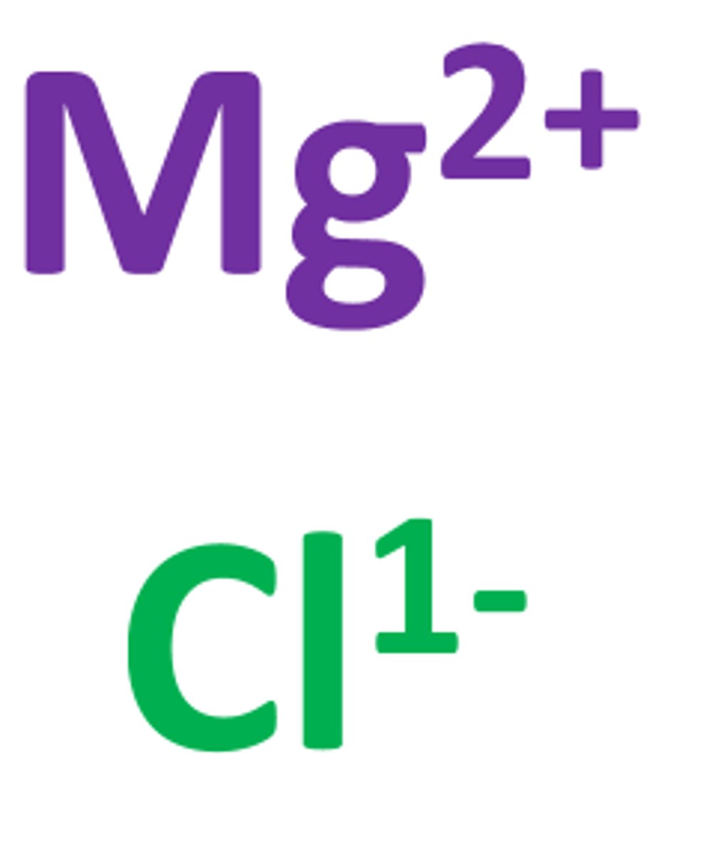 <p>a one-atom ion, such as Mg^2 or Br^-</p>