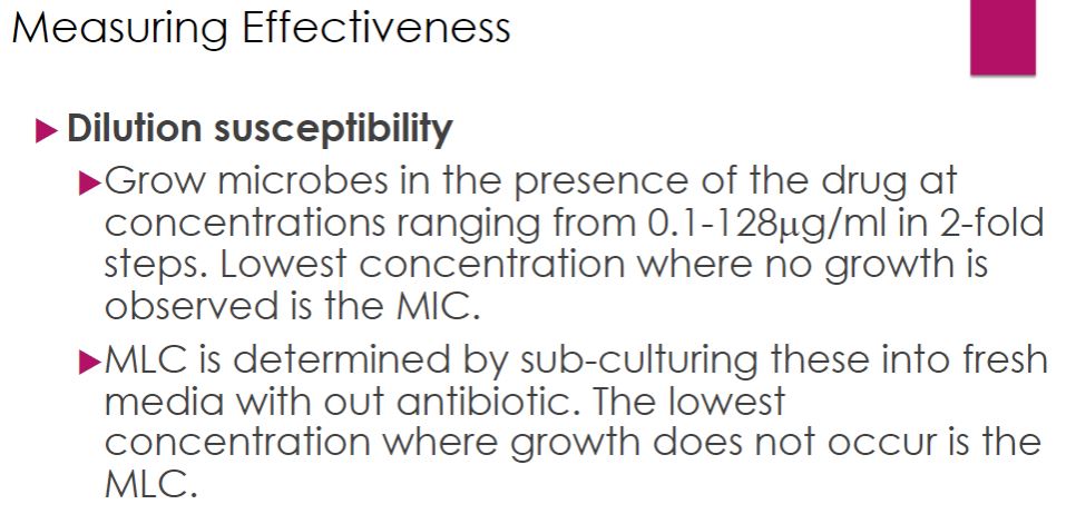 <p>Measuring effectiveness</p>