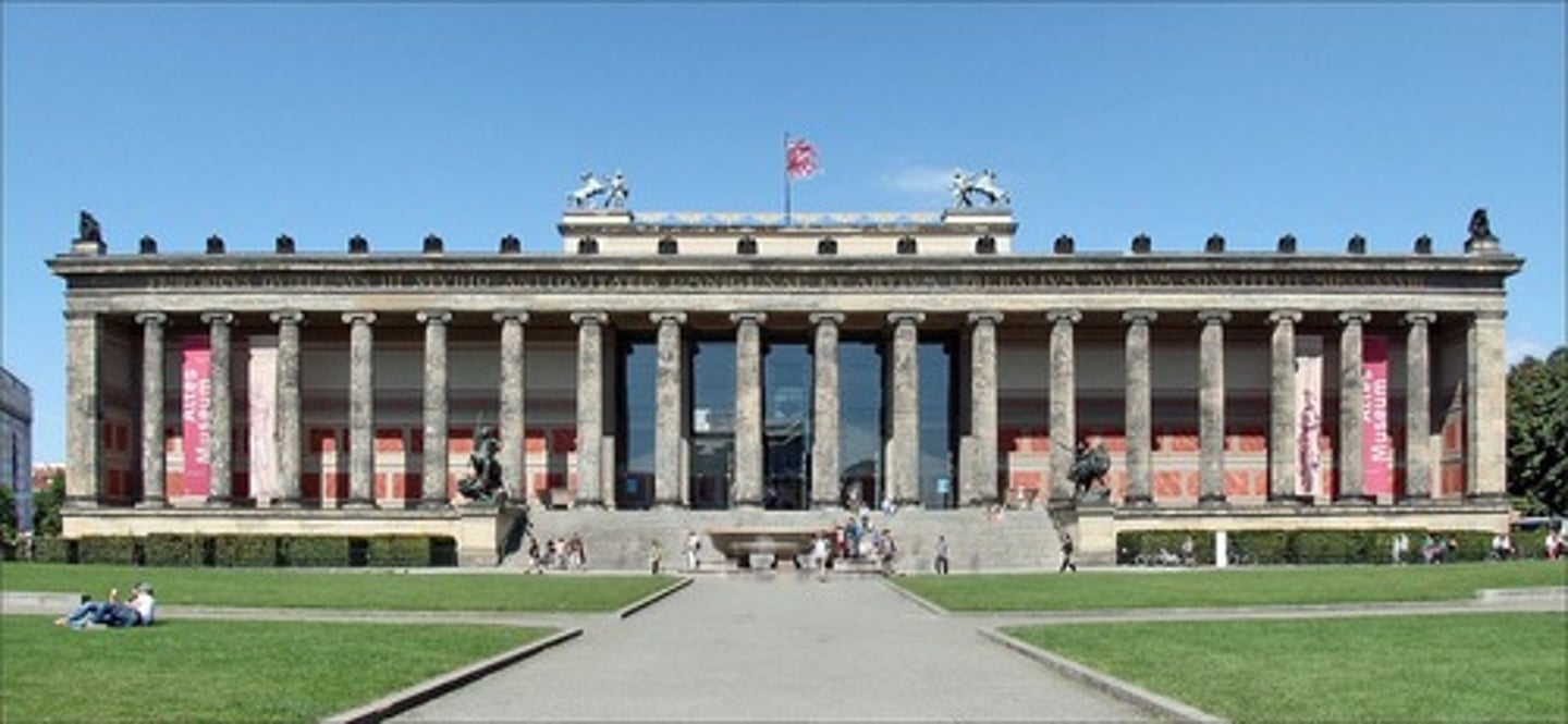 <p>1781-1842 : Centrale figuur van het Duitse neoclassicisme, bekend om het Altes Museum in Berlijn waarin hij klassieke vormen zuiver toepaste.</p>