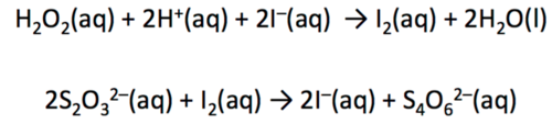 <p>Measures the time from the start of reaction until there is a fixed concentration</p>