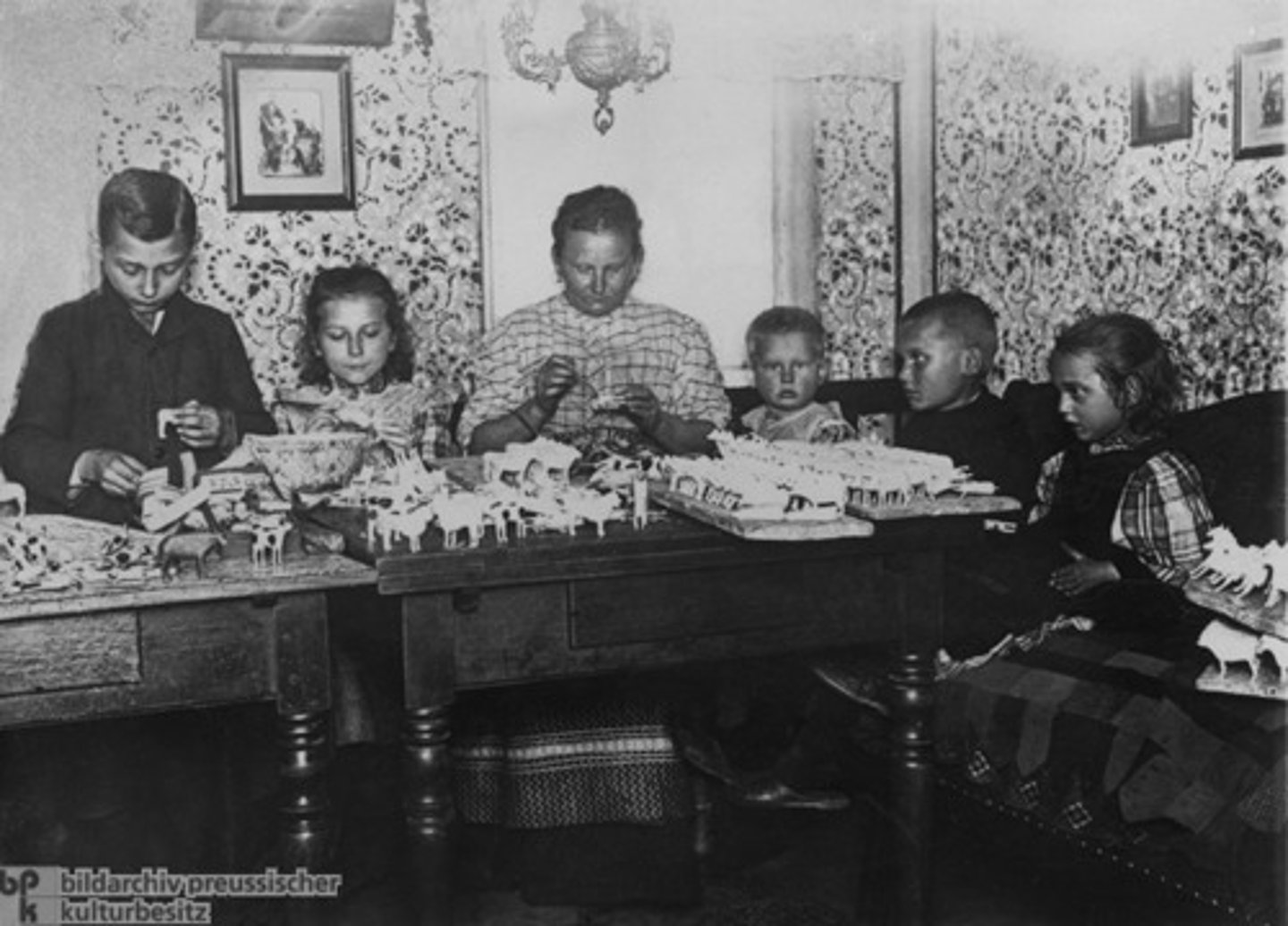 <p>Manufacturing based in homes rather than in a factory, commonly found before the Industrial Revolution</p>