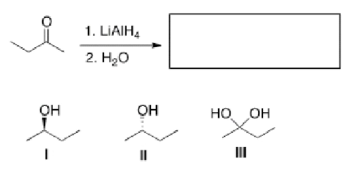 <p>What is the product of the following reaction?</p>