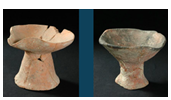 <p>- Outstanding vessels-Lamp with stem (somewhere btwn lamp and chalice)</p>