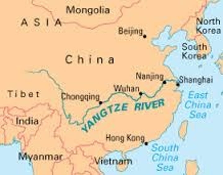 <p>Chángjiāng</p><p>Yangtze River</p>