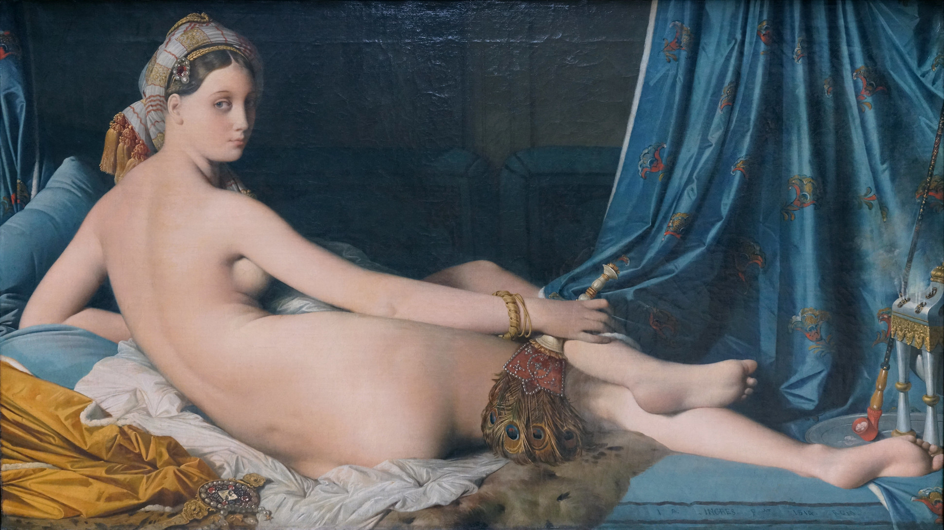 Jean-Auguste Dominique Ingres La Grande Odalisque