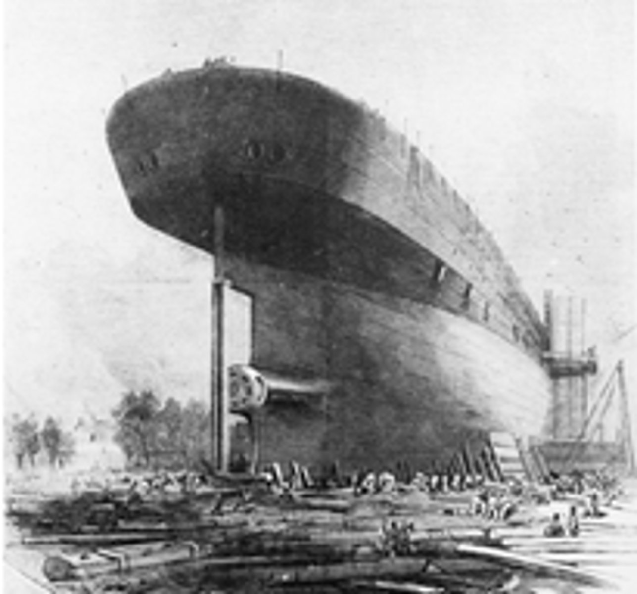 <p>Première traversée du Great Eastern en 10 jours</p>