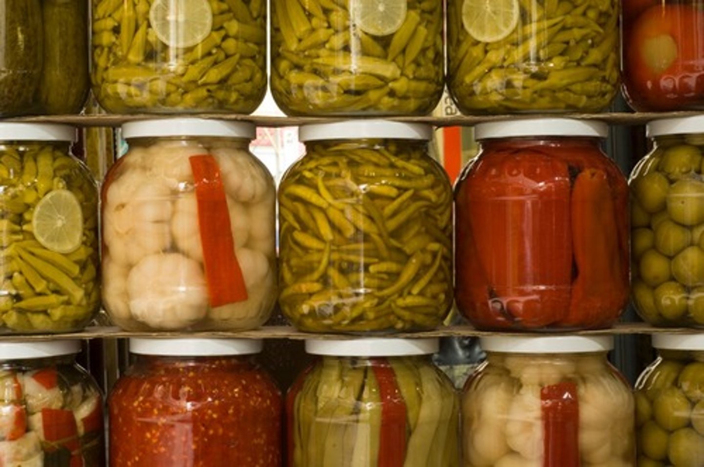 <p>pickled vegetables</p>