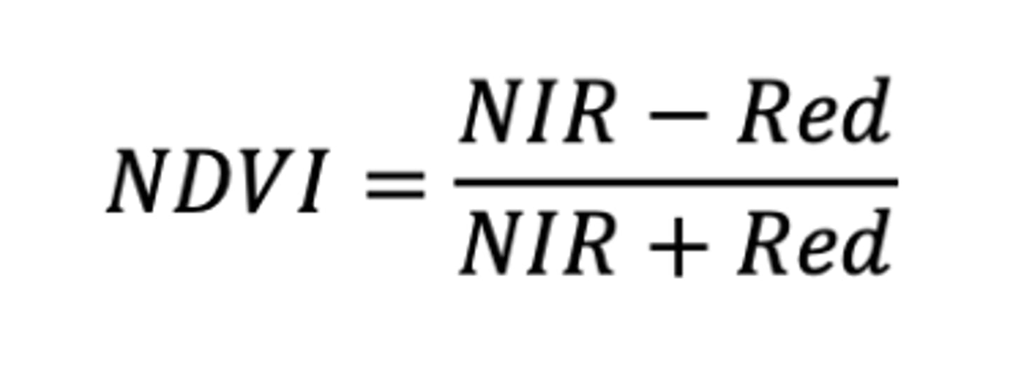 <p>normalized difference vegetation index</p><p>NIR = near infrared</p>
