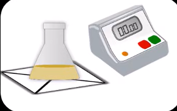 <p>Draw a cross on paper &amp; time how long it takes for the cross to disappear (precipitate to form):</p><ul><li><p>this is difficult to know exactly when the cross disappears, so use the same observer to reduce errors</p></li></ul><p></p>
