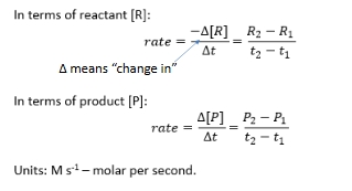 <p>Change in conc/time </p><p></p>