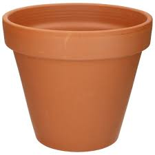 <p>n. bình gốm </p><p>(pottery)</p>