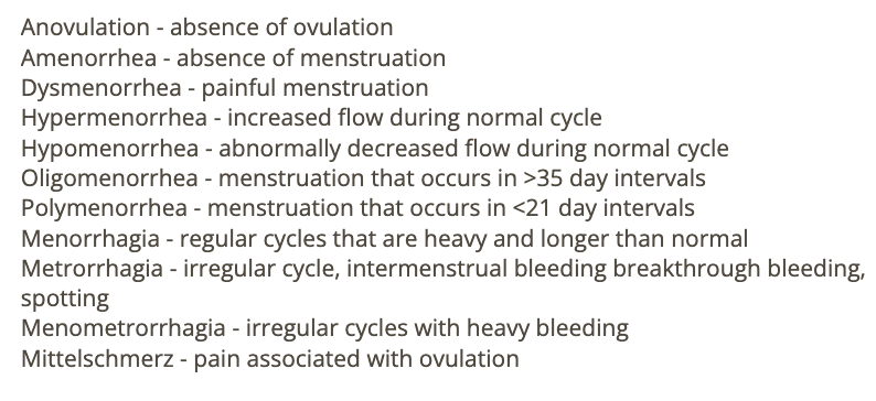 <p>d) metrorrhagia </p>