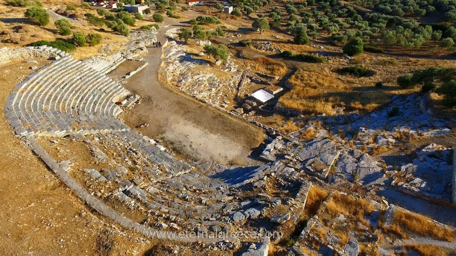 <p>When was the theatre of thorikos in use?</p>