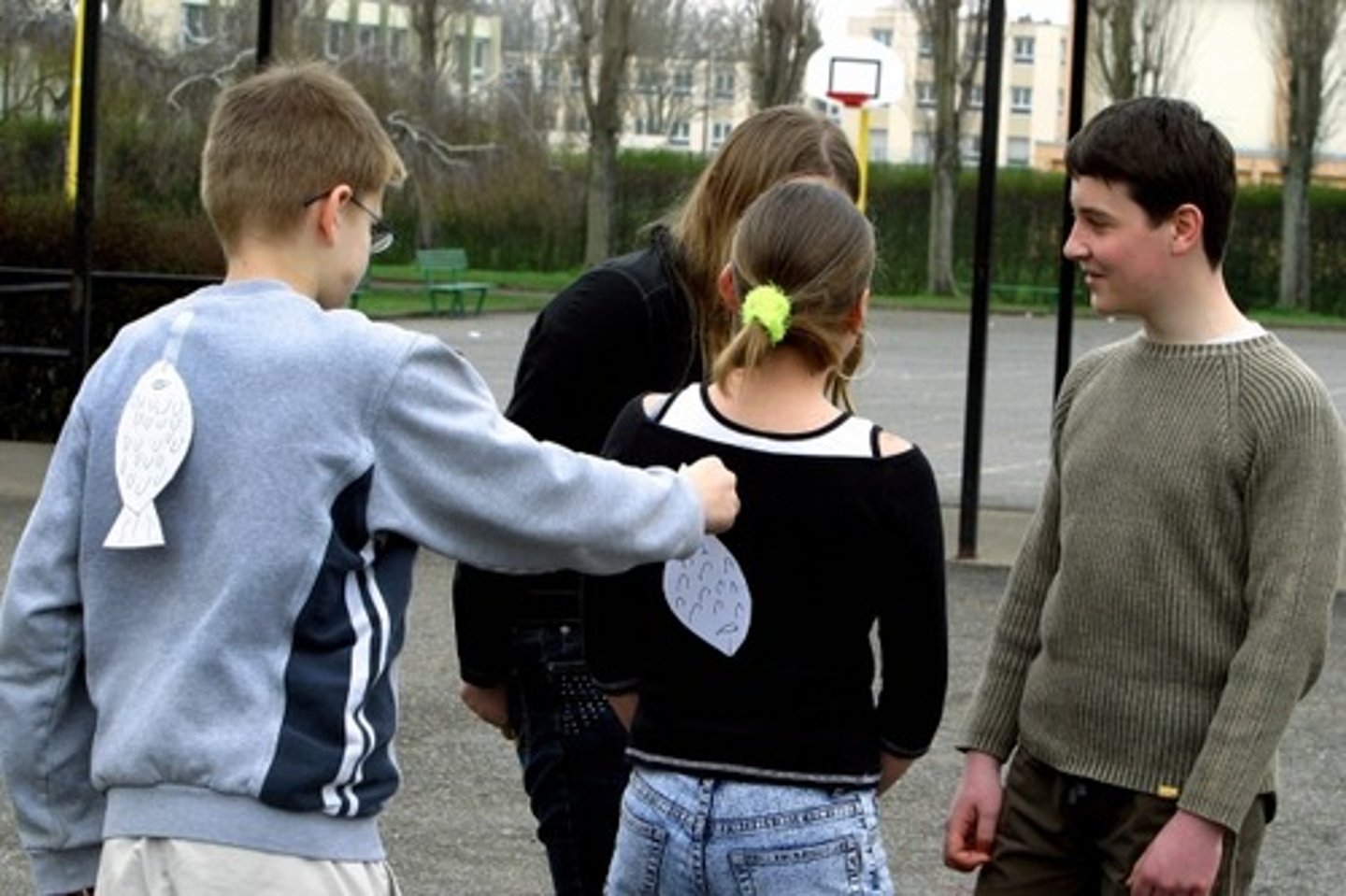 <p>to play practical jokes</p>